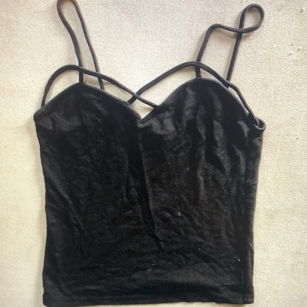 Brandy Melville Black Strappy Camisole
